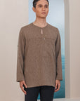 Arjuna Modern Kurta Summeraya in Seaweed