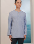 Arjuna Modern Kurta Summeraya in Sky