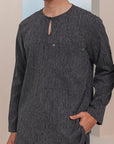 Arjuna Modern Kurta Summeraya in Grey