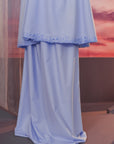 Faith Prayer Veil in Sky Blue (non-heat technology)