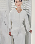 Fahara Modern Kebaya in Off White