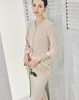 Fahara Modern Kebaya in Champagne