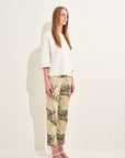 Rico Rinaldi Resort 2020 Straight Pants Printed in Mint Green