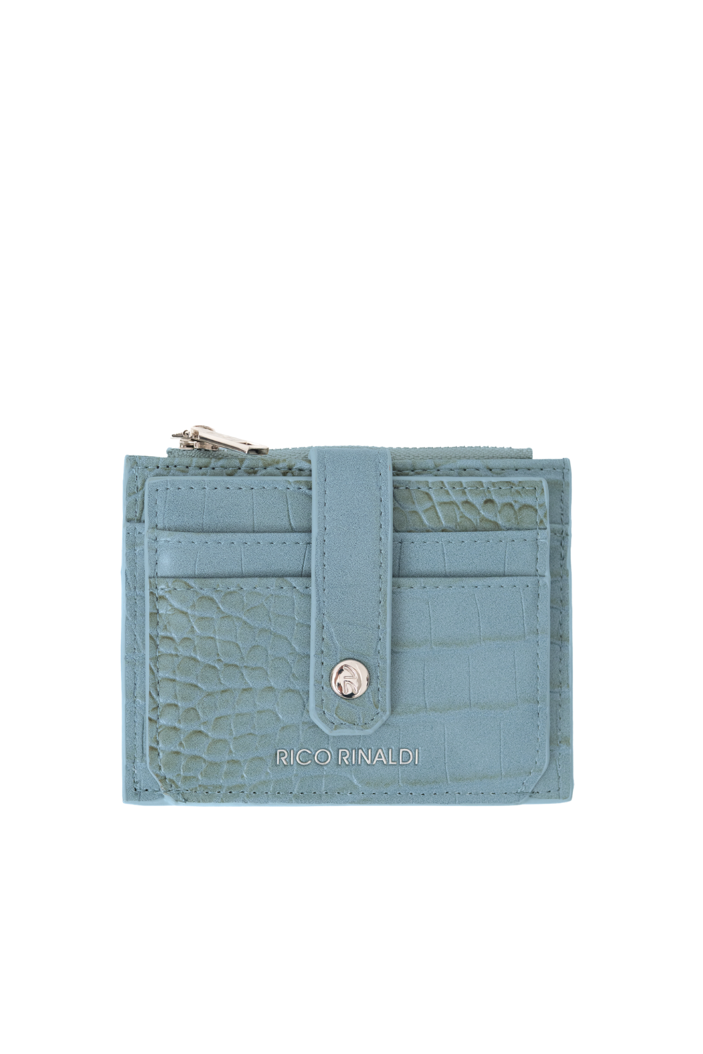 Teo Small Wallet in Ash Blue