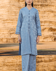 Reenaya Long Kurung Summeraya 2026 in Blue