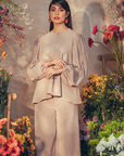 Lily Plain Set in Nude