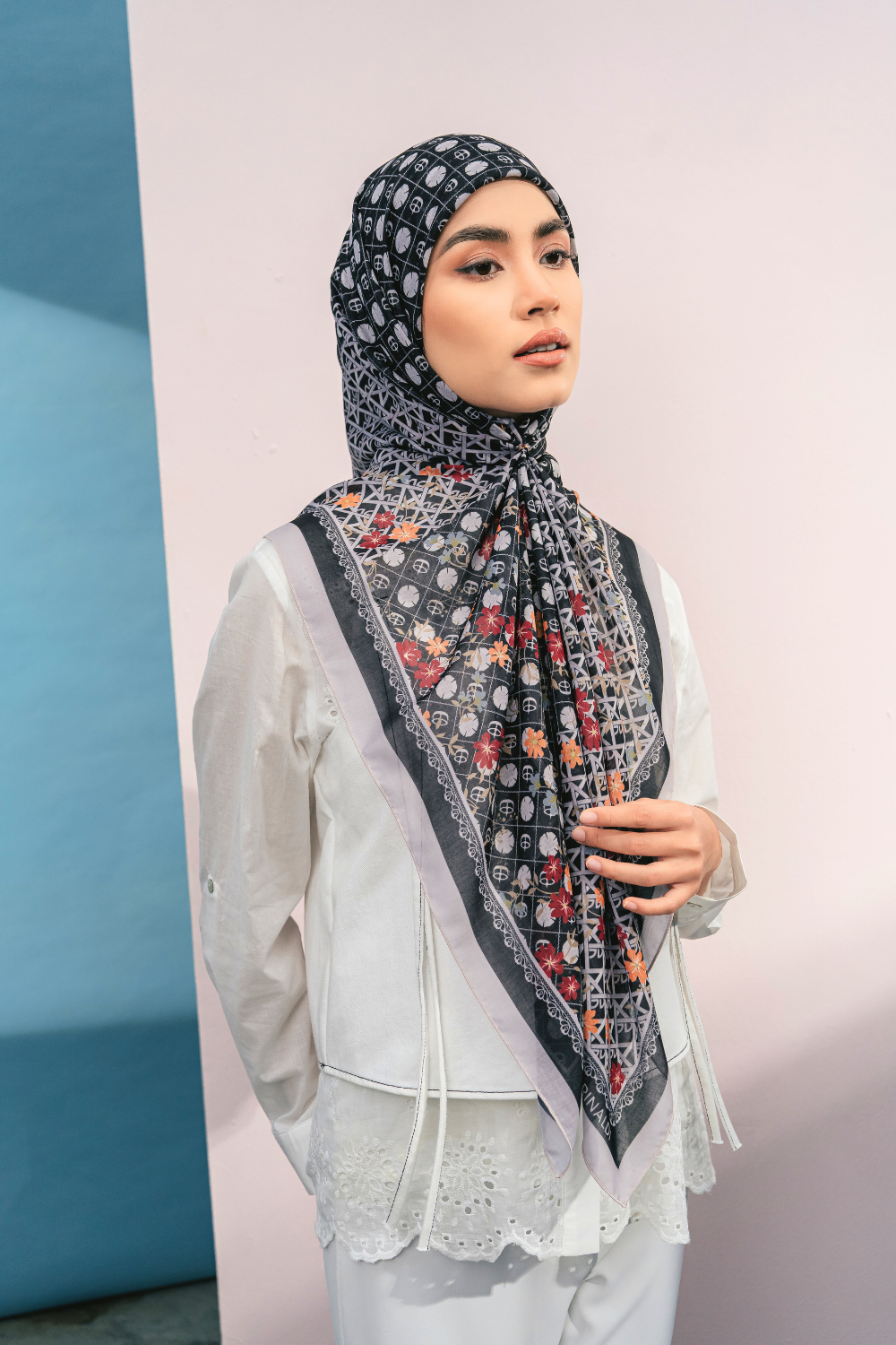 Layang Scarves in Jiwa