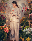 Lily Plain Set in Nude