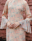 Aliana Long Kurung Summeraya 2026 in Buttermilk Yellow