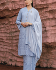 Inara Long Kurung Summeraya 2026 in Light Blue
