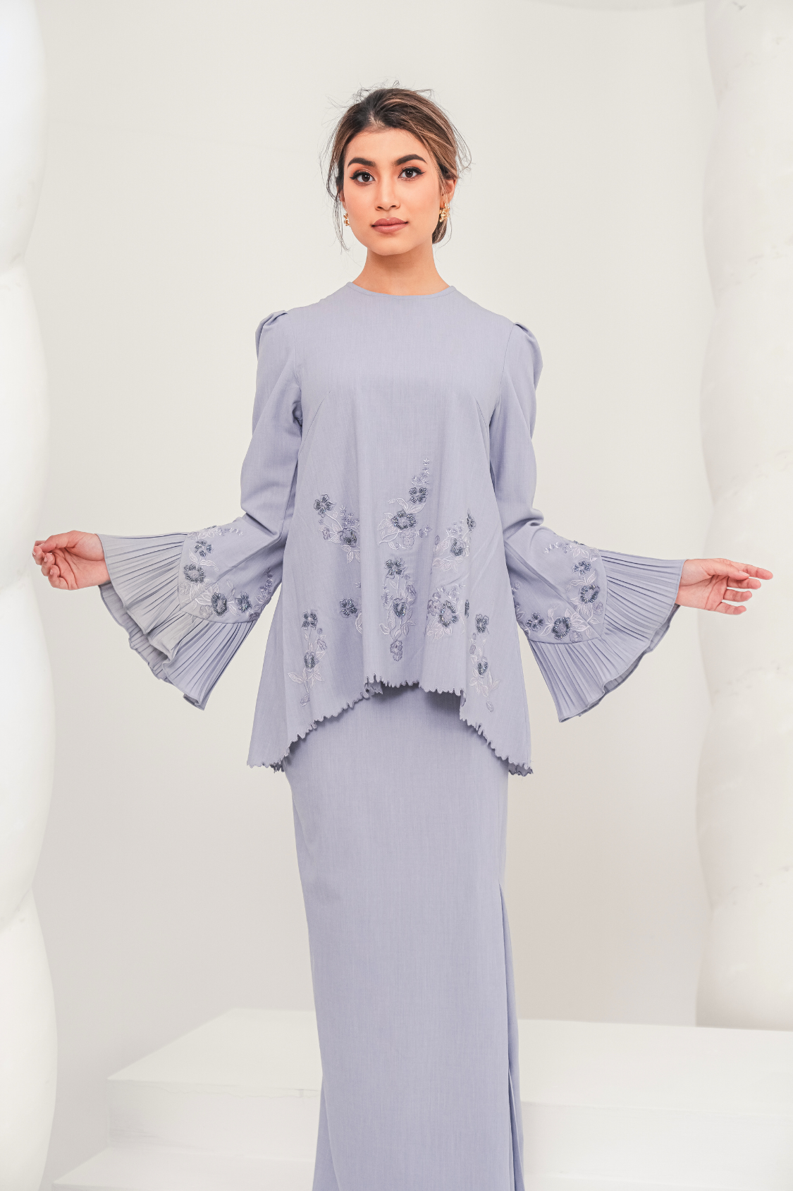 Tenang Modern Kurung Summeraya in Cloud