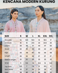 Kencana Modern Kurung Summeraya 2026 in Peach