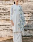 Amalis Long Kurung Summeraya 2026 in Off White