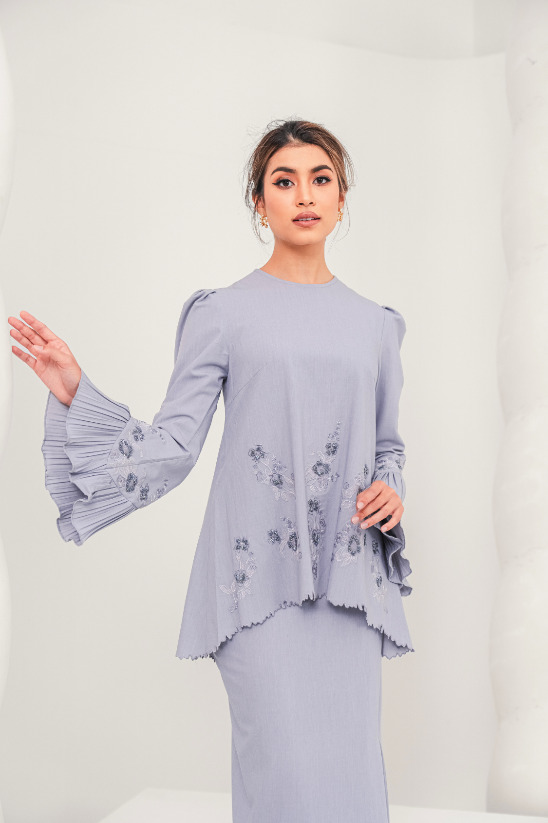 Tenang Modern Kurung Summeraya in Cloud