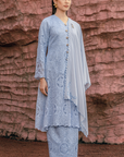 Inara Long Kurung Summeraya 2026 in Light Blue