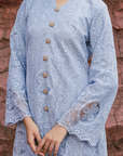 Inara Long Kurung Summeraya 2026 in Light Blue