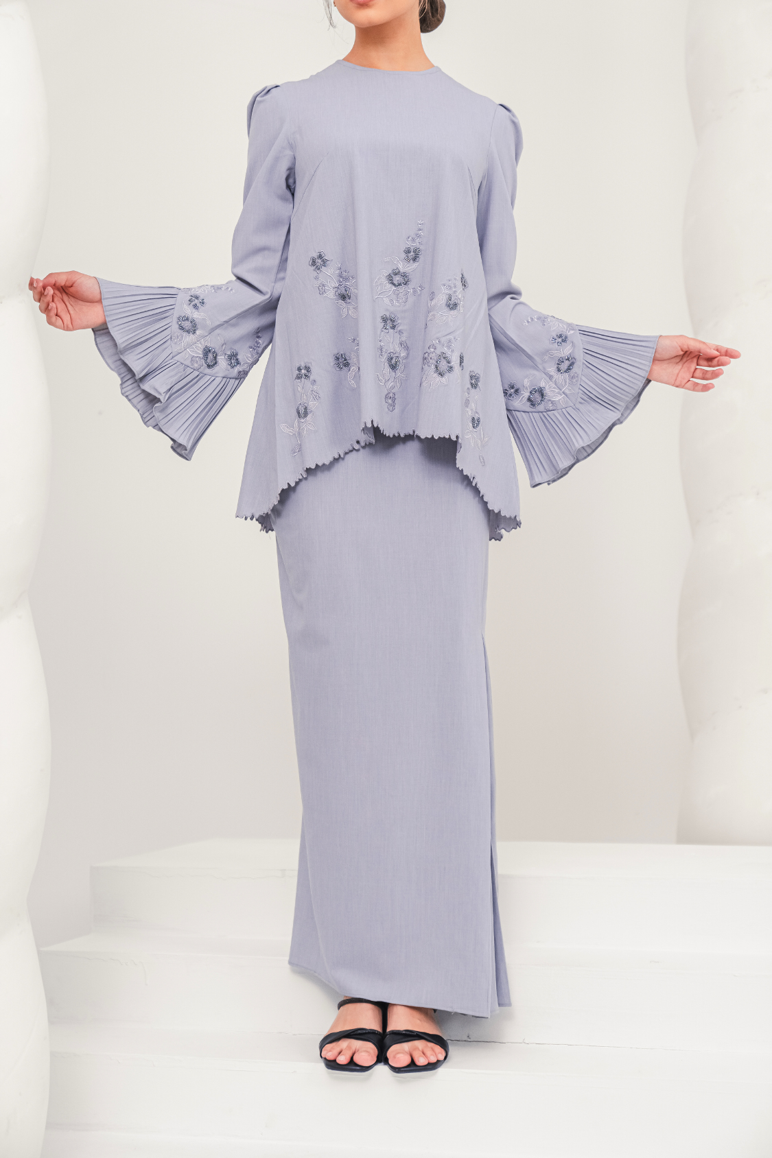 Tenang Modern Kurung Summeraya in Cloud