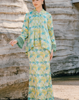 Sahira Modern Kurung Summeraya 2026 in Green
