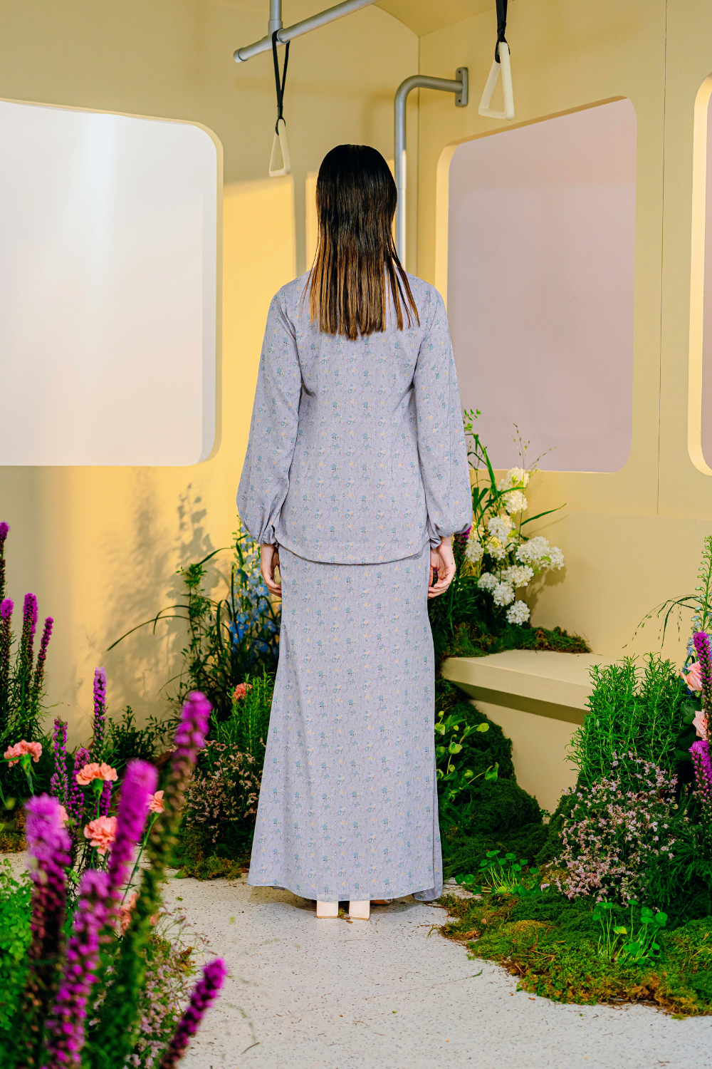 Dian Modern Kurung Summeraya 2025 in Lilac