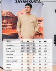 Zayan Set Summeraya 2026 in Camel Brown