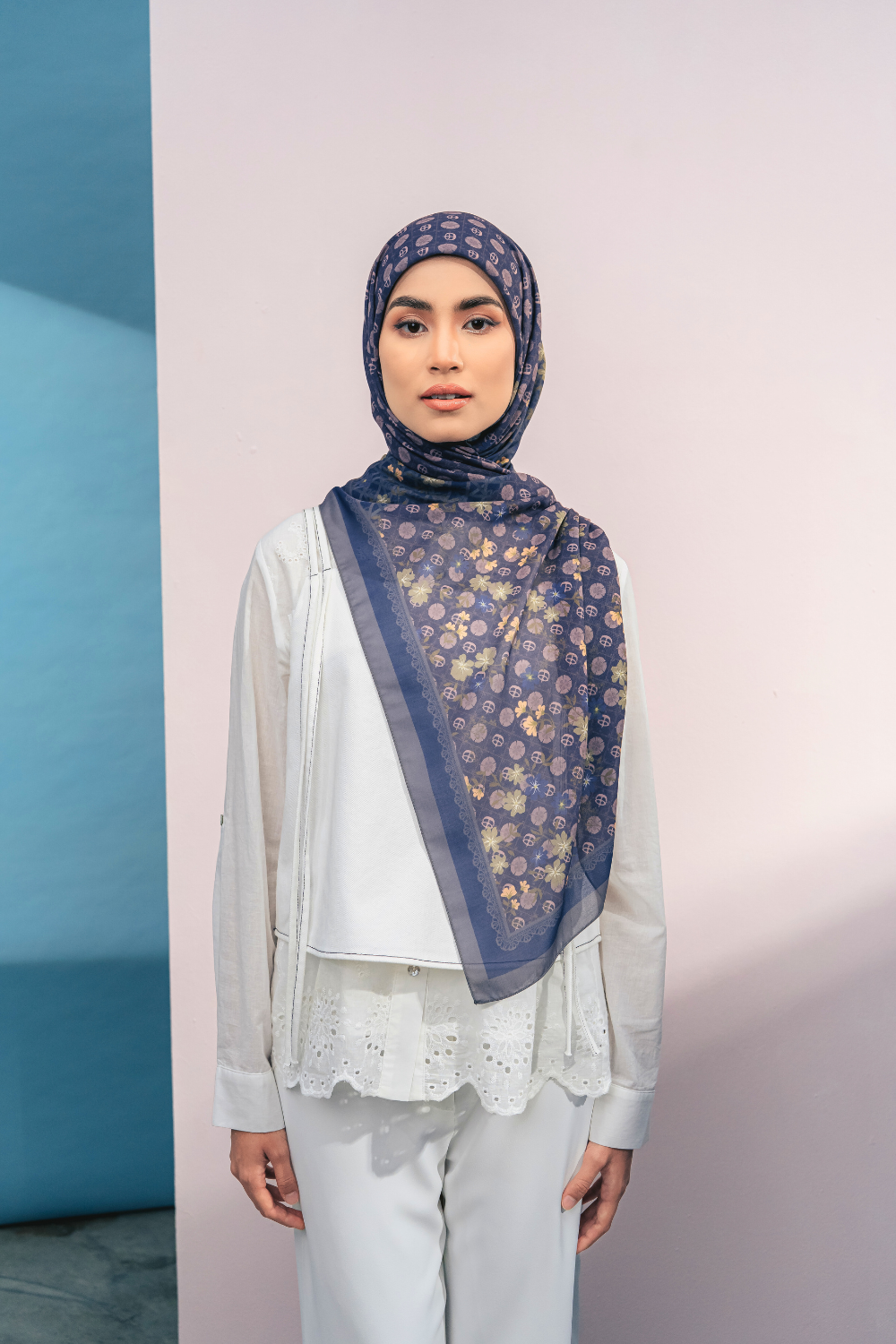 Layang Scarves in Purnama