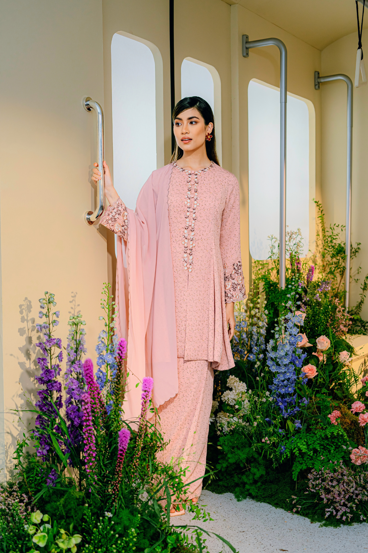 Kenangan Modern Kebaya Summeraya 2025 in Dusty Pink
