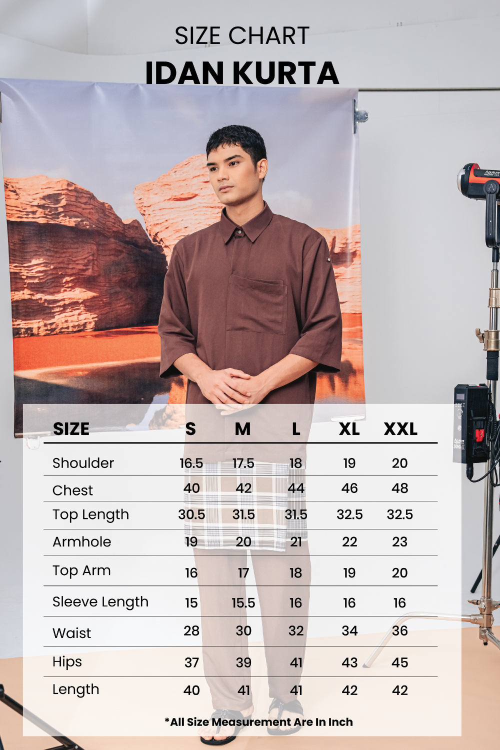 Idan Set Summeraya 2026 in Brown