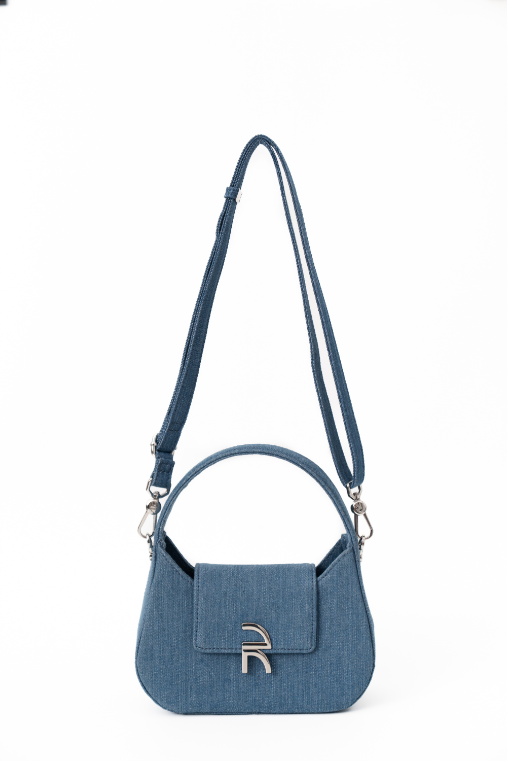 Elea Denim Bag in Sandwash