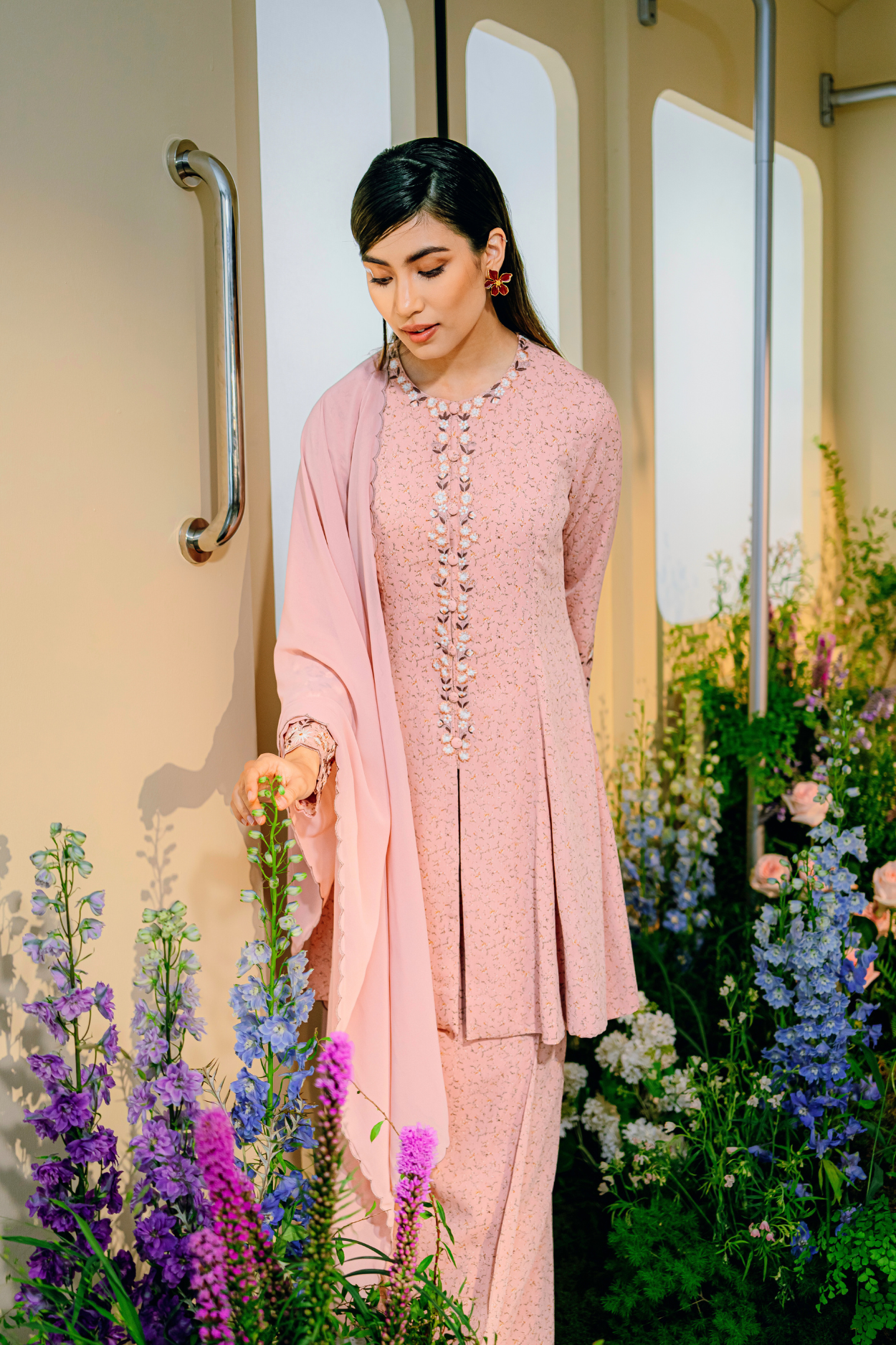 Kenangan Modern Kebaya Summeraya 2025 in Dusty Pink
