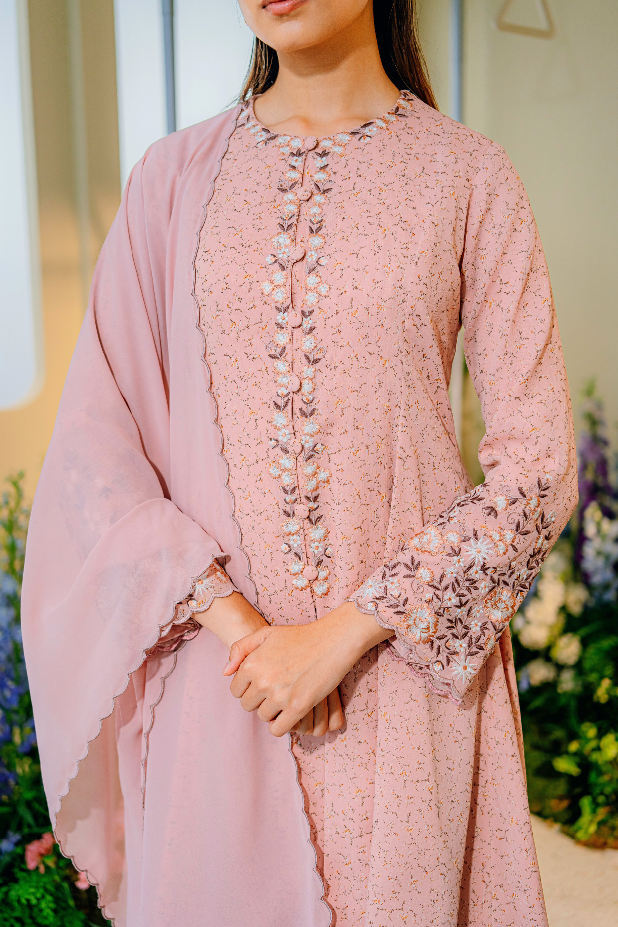 Kenangan Modern Kebaya Summeraya 2025 in Dusty Pink