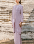 Amalis Long Kurung Summeraya 2026 in Dusty Purple