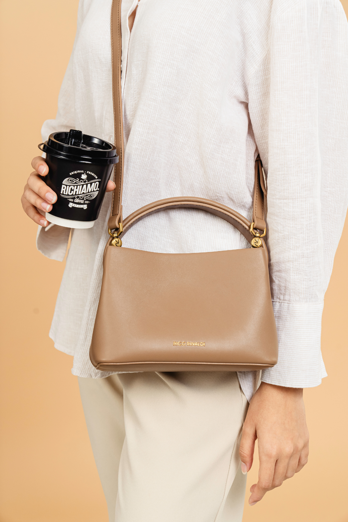 Richiamo Bag in Cappuccino