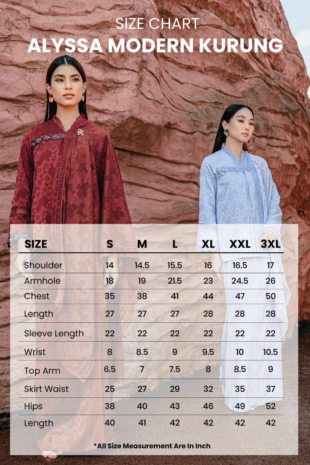 Alyssa Modern Kurung Summeraya 2026 in Mohagany