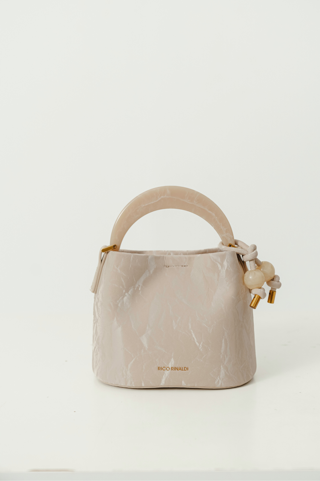 Naila Handle Bag in Beige