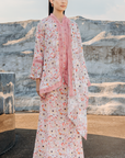Talita Modern Kurung Summeraya 2026 in Light Peach