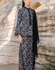 Nelisa Modern Kurung Summeraya 2026 in Black