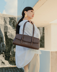 Nadda Bag in Dark Brown