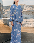 Alia Modern Kurung Summeraya 2026 in Blue