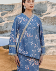 Alia Modern Kurung Summeraya 2026 in Blue