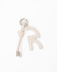 Tiny R Charms in Pearl