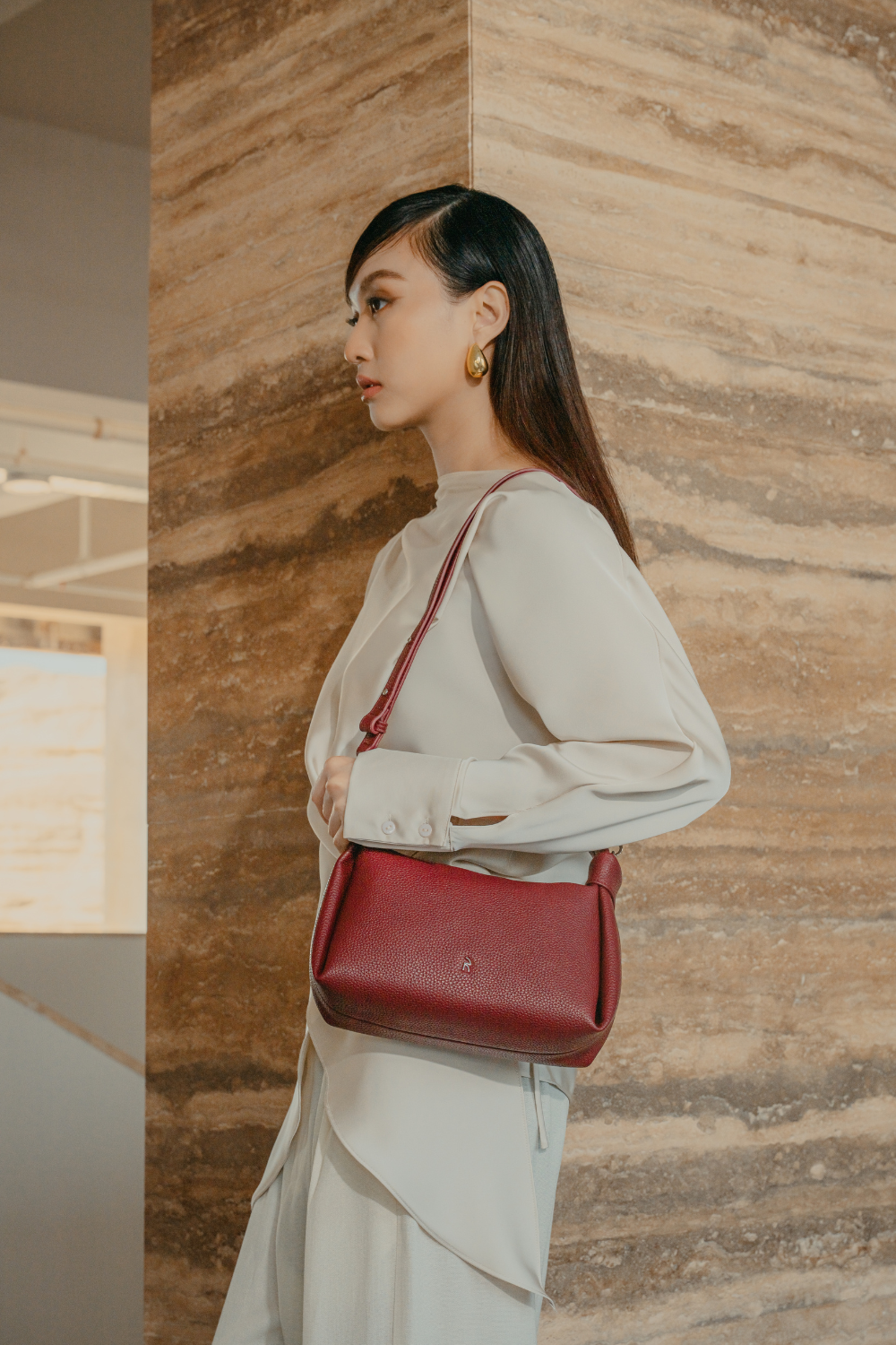 Orla Bag in Burgundy