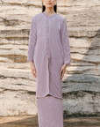 Amalis Long Kurung Summeraya 2026 in Dusty Purple