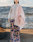 Kencana Modern Kurung Summeraya 2026 in Peach