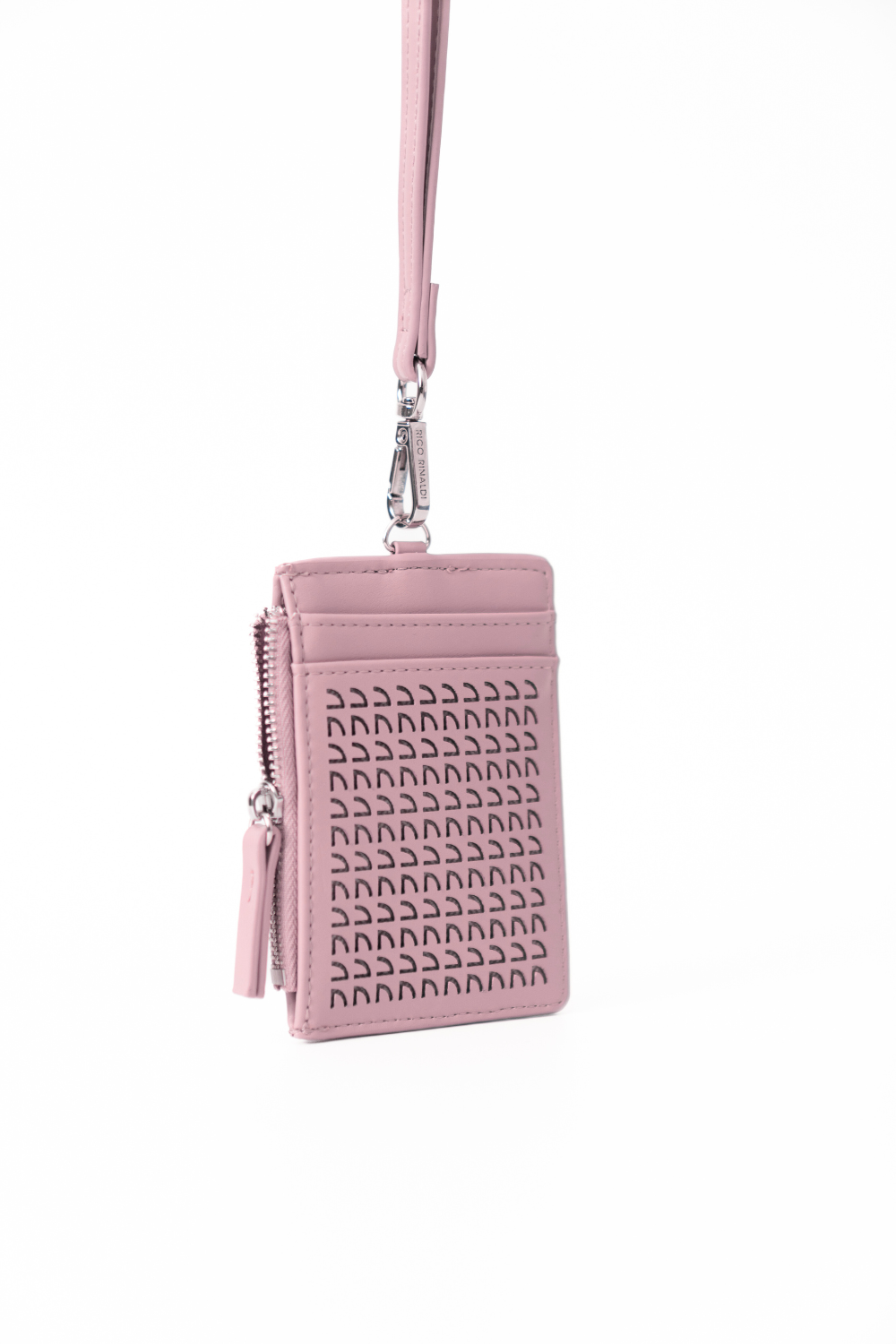 Signature Card Holder in Blossom Pink