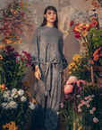 Aster Printed Set in Grey