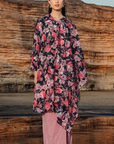 Mariani Long Kurung Summeraya 2026 in Dusty Rose