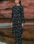 Aminah Long Kurung Summeraya 2026 in Black