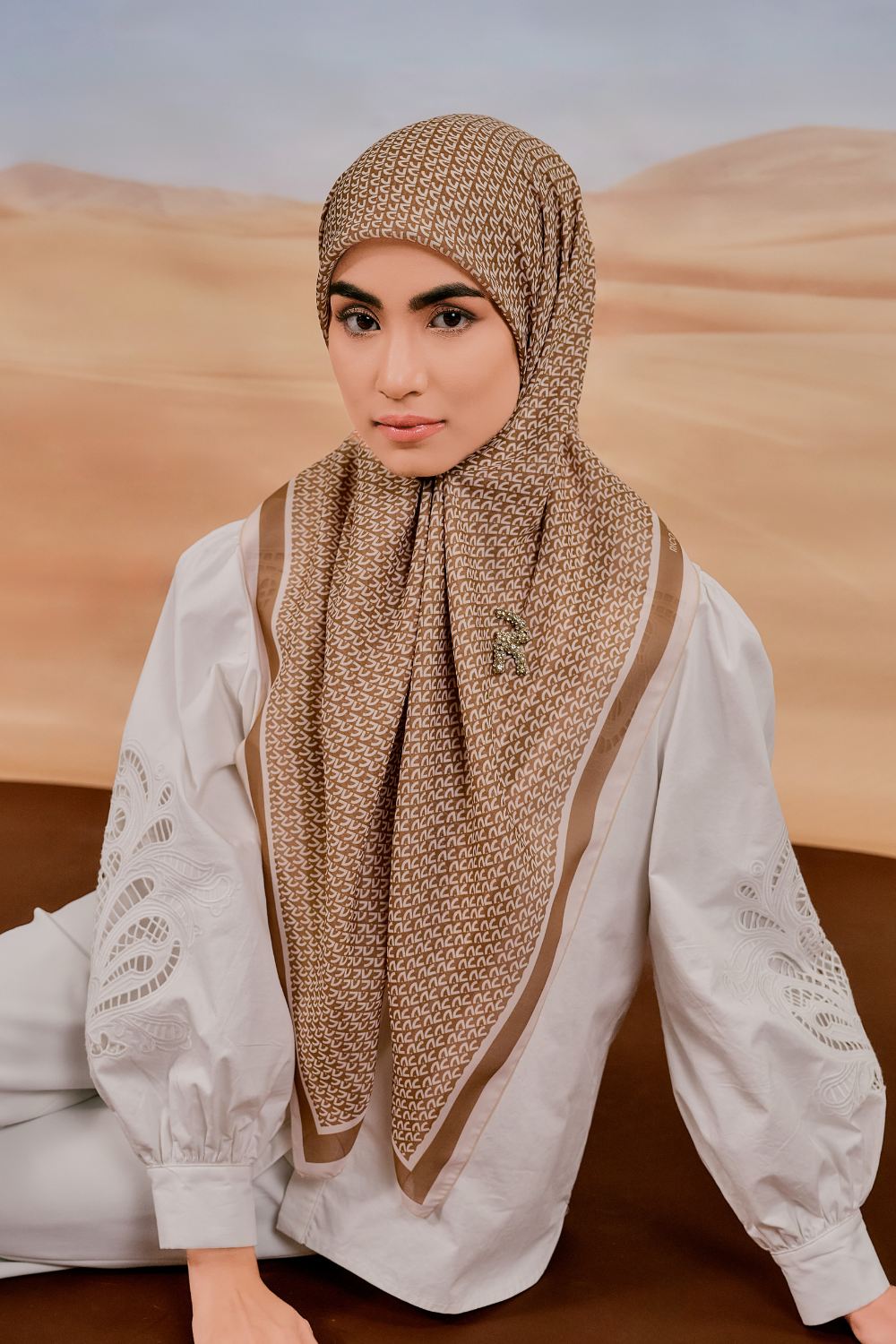 Mori Scarve in Biscoff