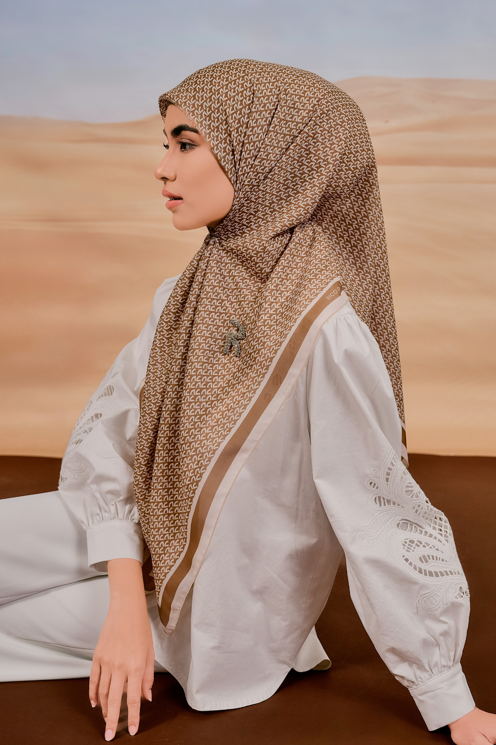 Mori Scarve in Biscoff