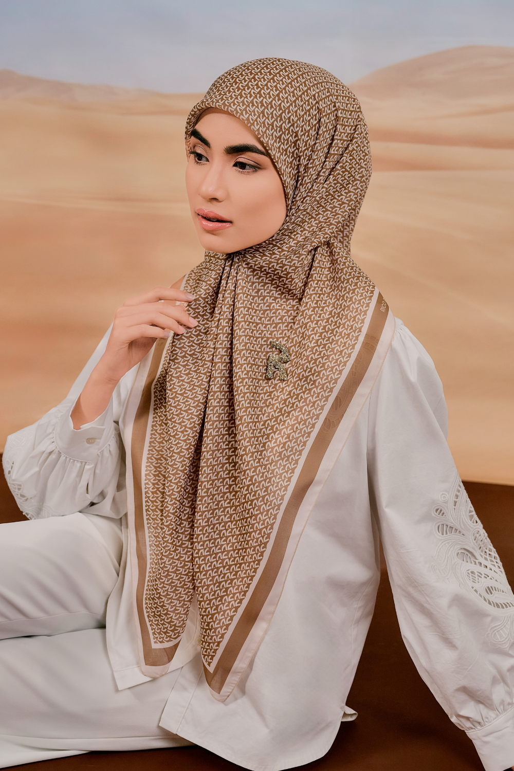 Mori Scarve in Biscoff